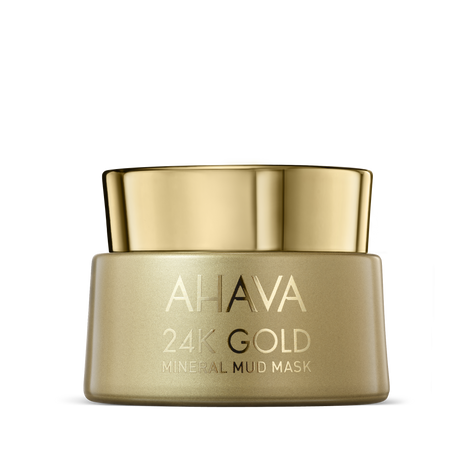 Maschera di Fango con Minerali del Mar Morto e Oro 24k