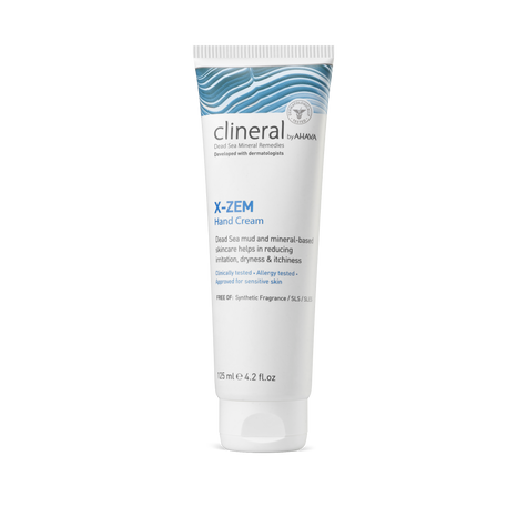 Clineral X-ZEM Crema minerale per le mani del Mar Morto